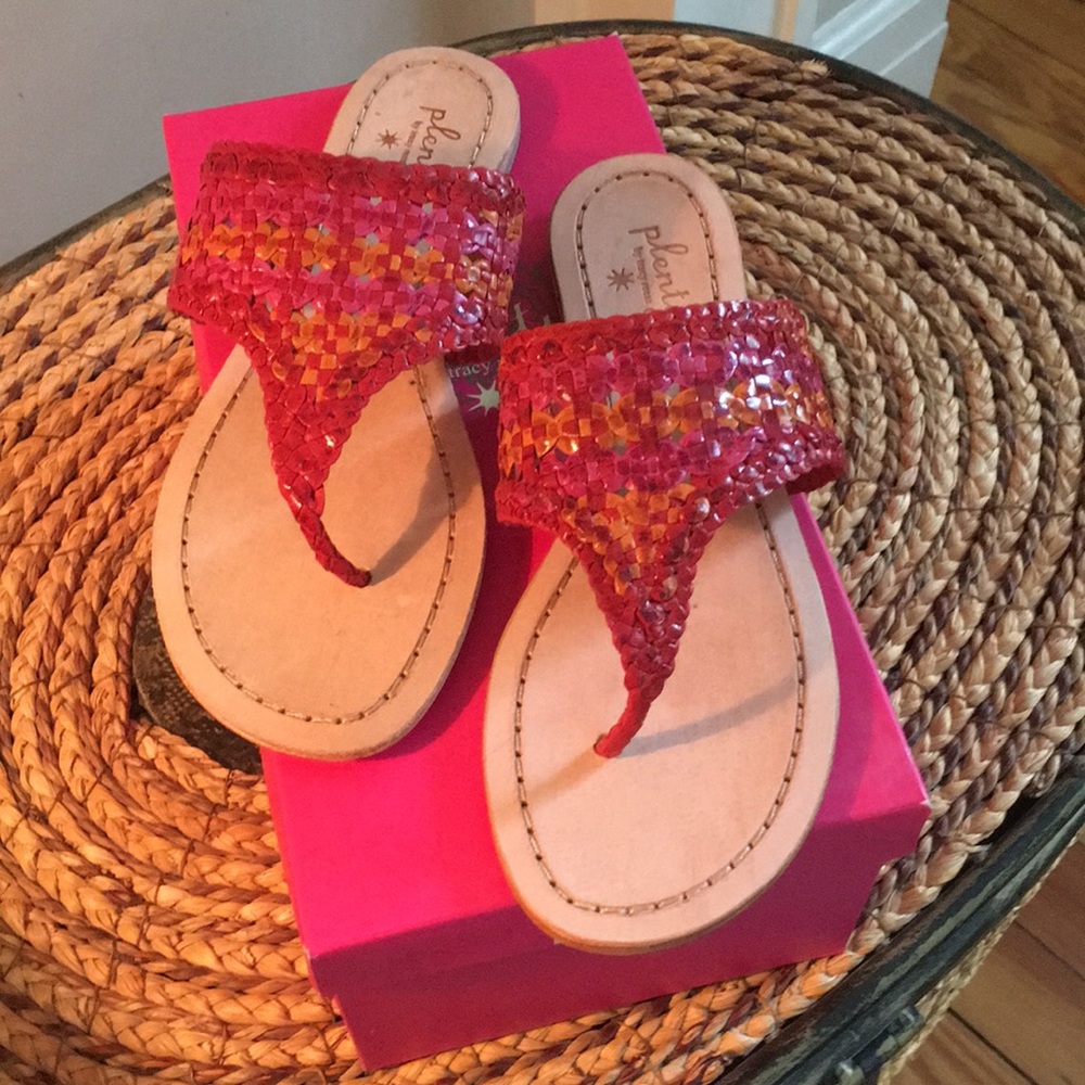 NWT plenty by tracy reese Slide Sandal